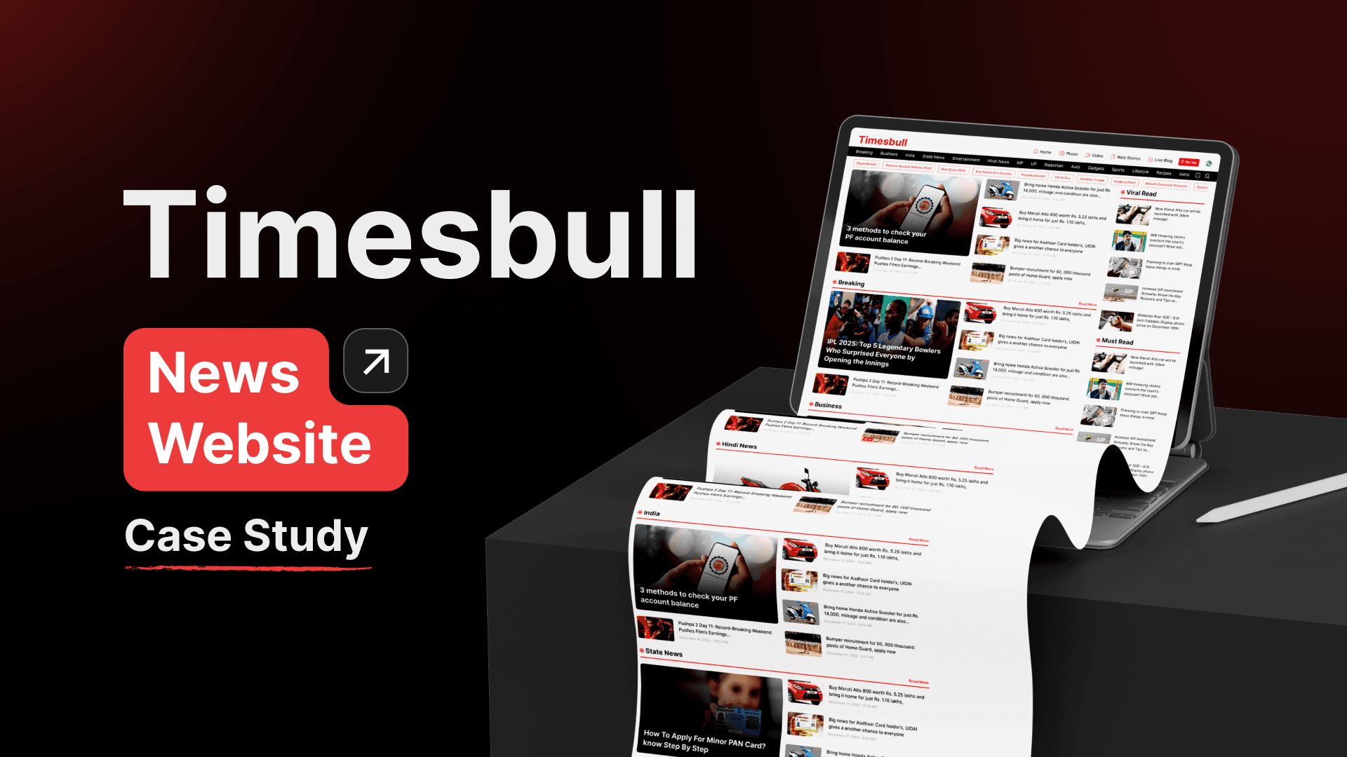Timesbull A Scalable News Platform Cover