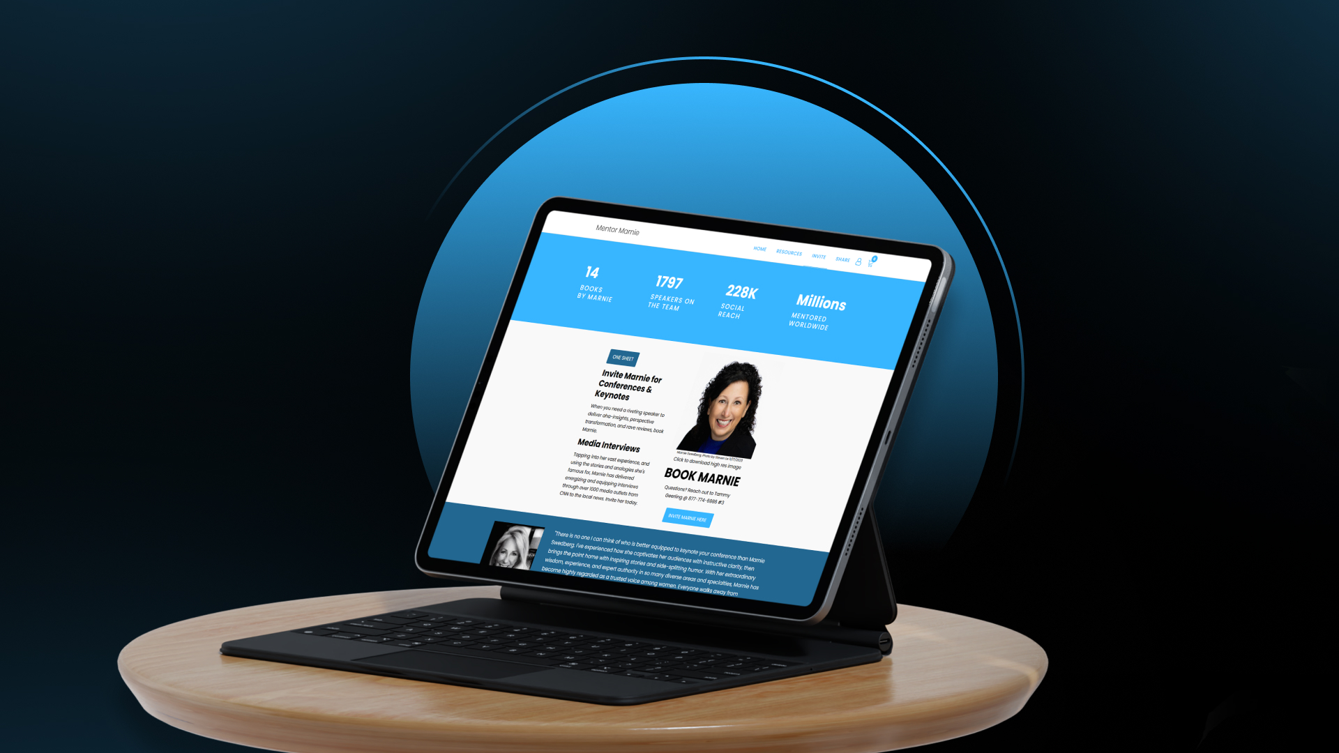 Marnie Swedberg Speaker Brand Platform