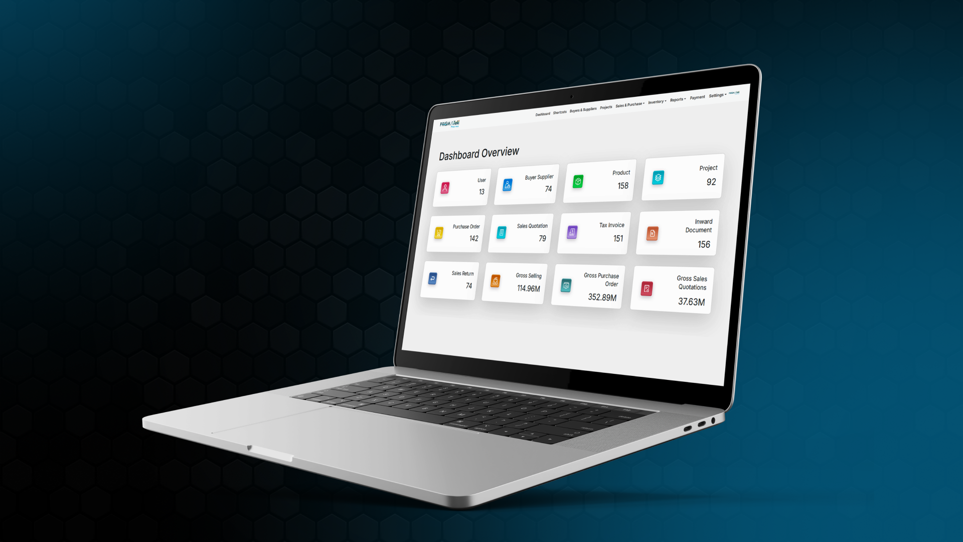 Prismatek ERP System Banner