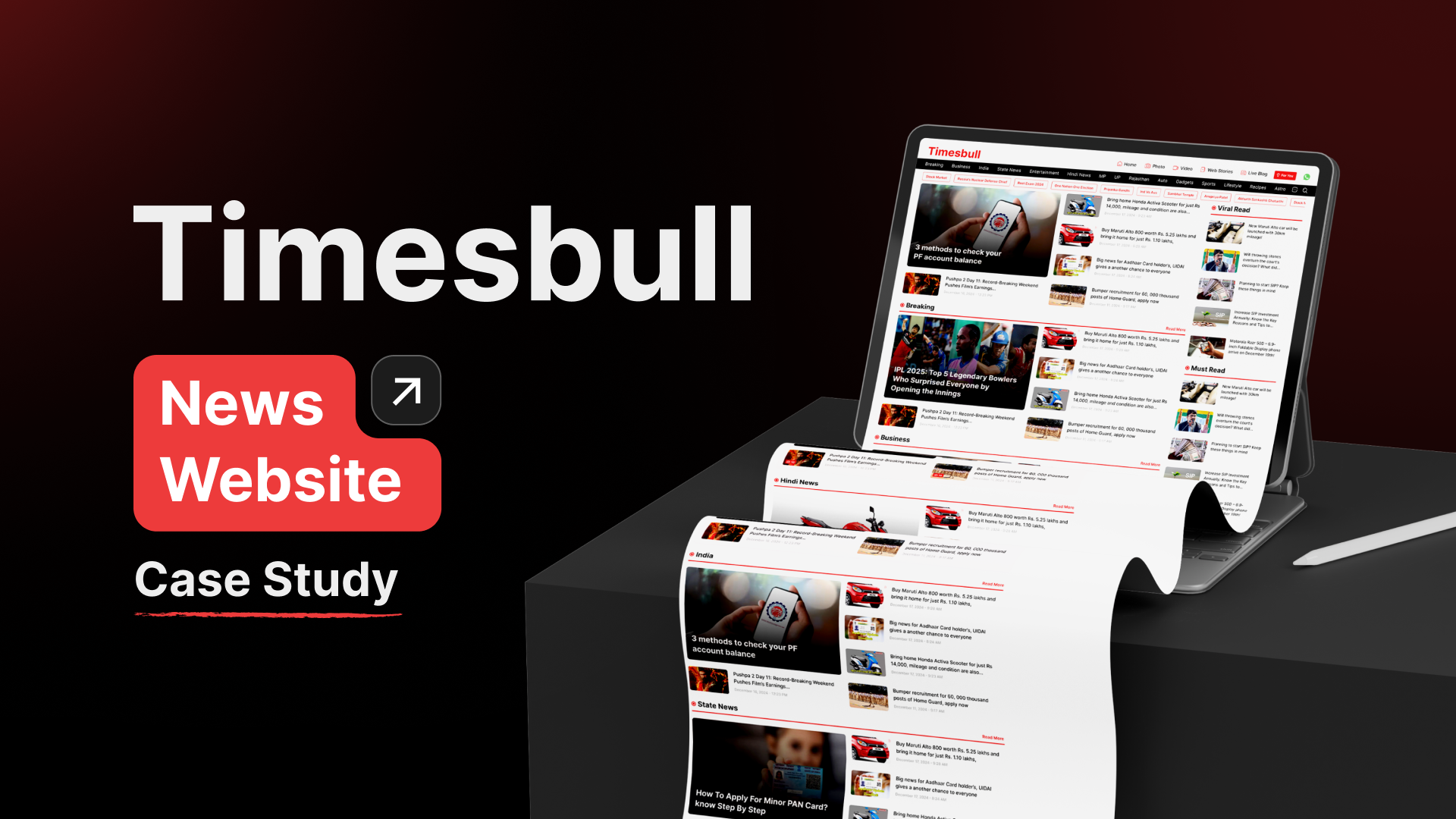 Timesbull A Scalable News Platform Cover