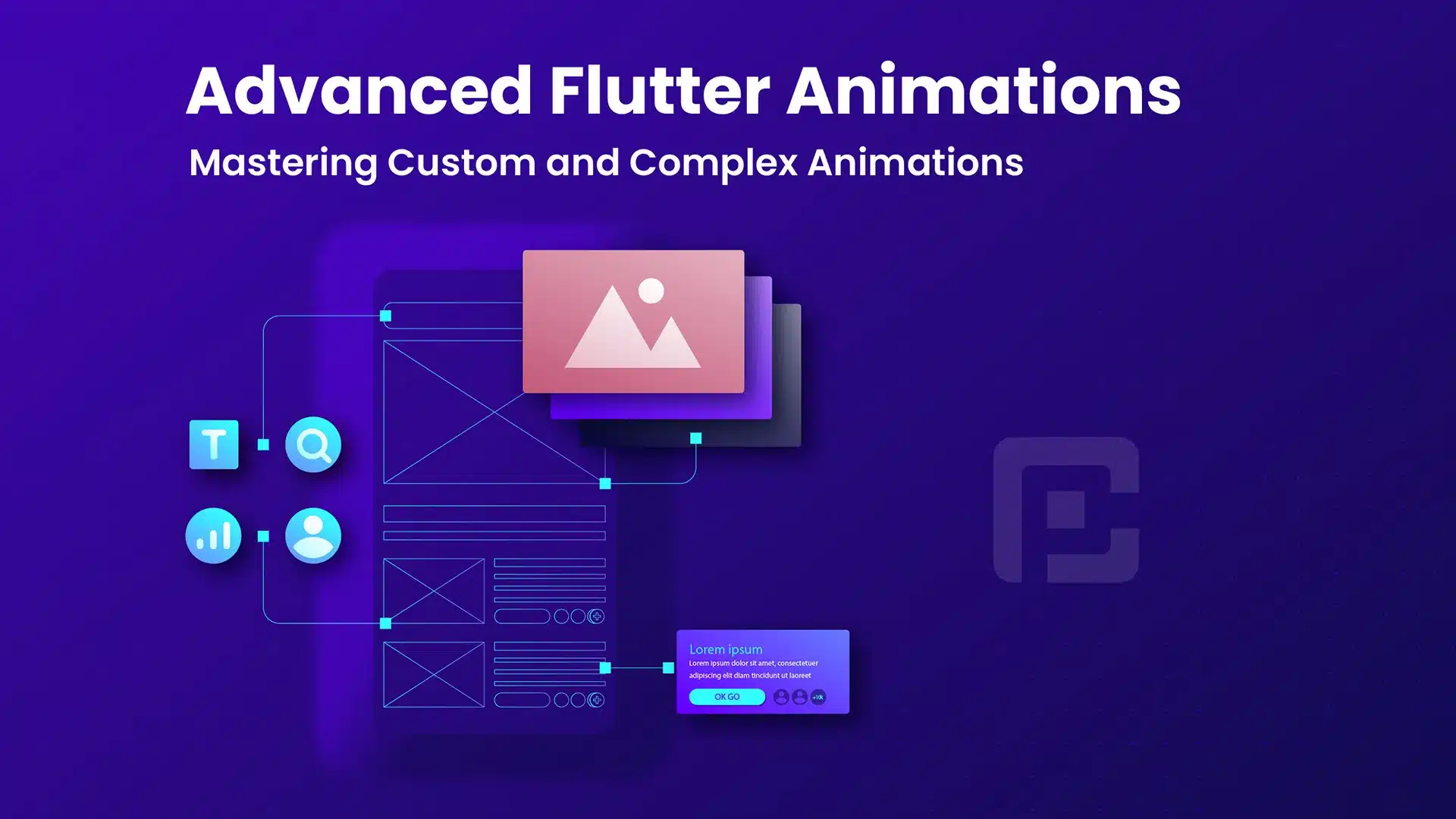 Flutter Custom Paint: Interactive UI Elements Examples