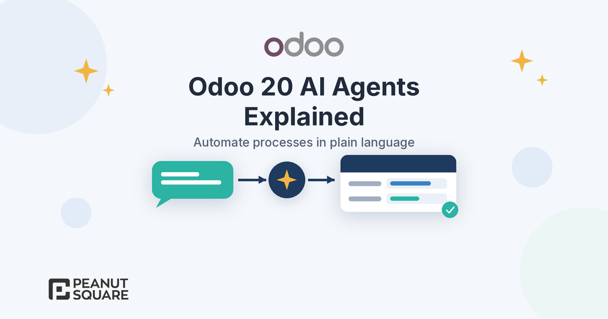 Odoo 20 AI Agents Explained: Automate Processes in Plain Language