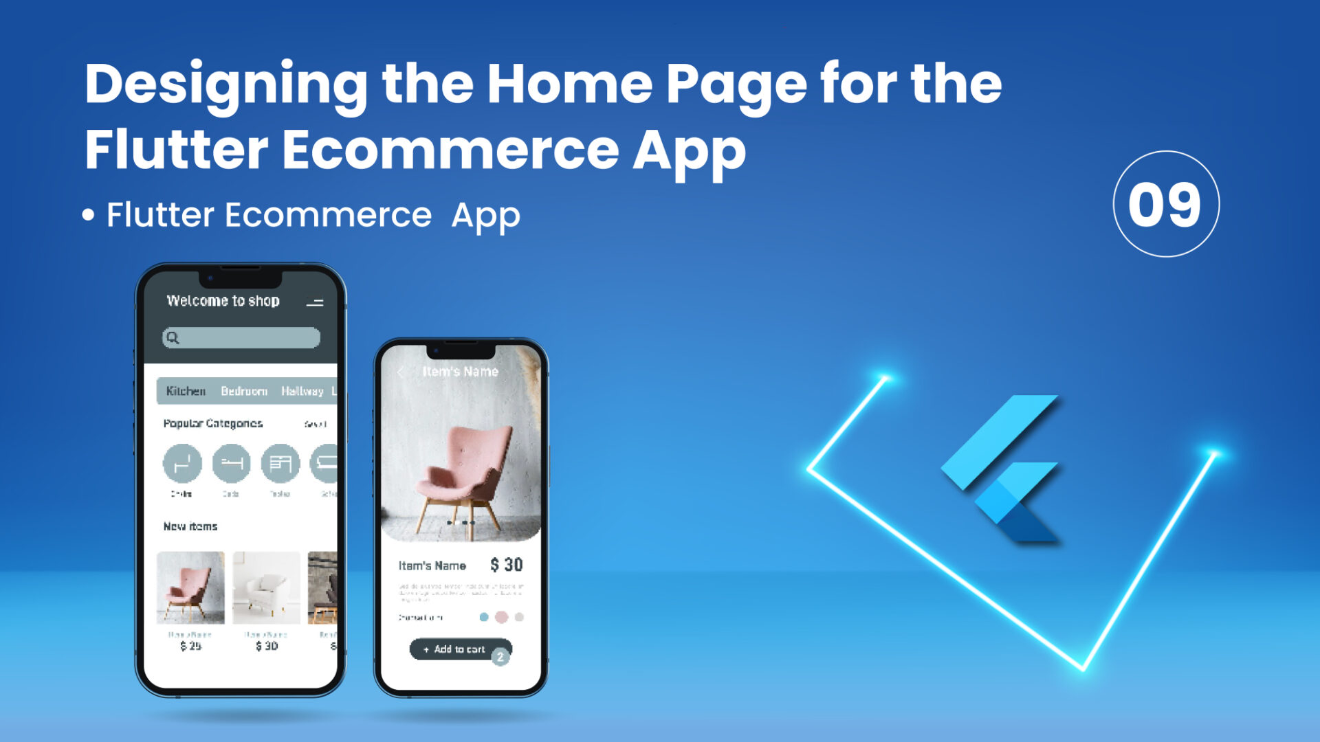 Designing the Home Page for the Flutter Ecommerce App