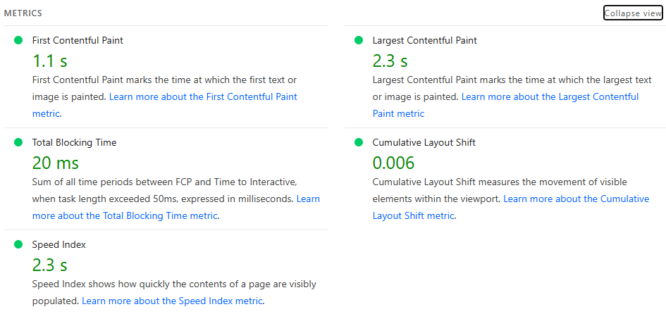 peanut square pagespeed insights wordpress
