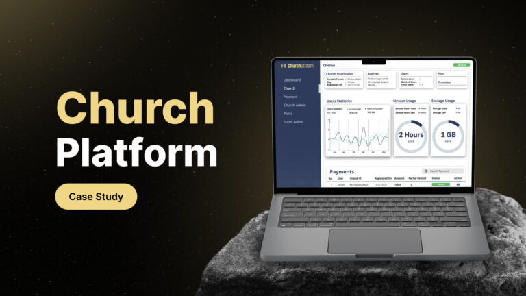 Church platform development digital worship solution