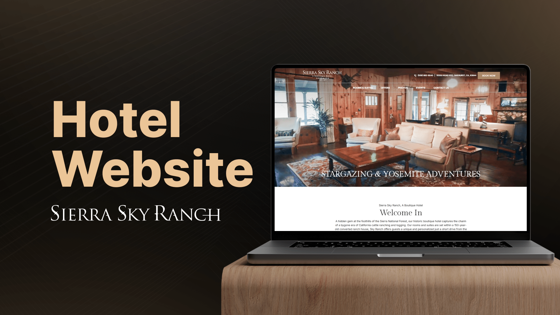 Hotel Website – Sierra Sky Ranch
